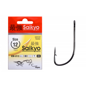 Крючки Saikyo KM-013 Reliable Feeder BN №12 (10шт) Крючки Saikyo KM-013 Reliable Feeder BN №12 (10шт)