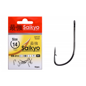 Крючки Saikyo KM-013 Reliable Feeder BN №14 (10шт) Крючки Saikyo KM-013 Reliable Feeder BN №14 (10шт)